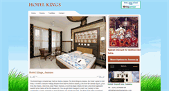 Desktop Screenshot of hotelkingsjammu.com